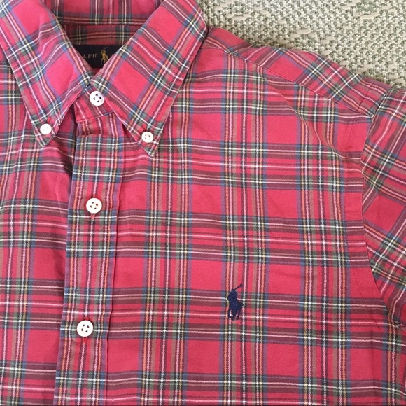Ralph Lauren Plaid Button Down Shirt - Picture 3 of 3